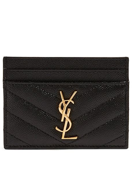 ysl flap card holder|YSL card holders.